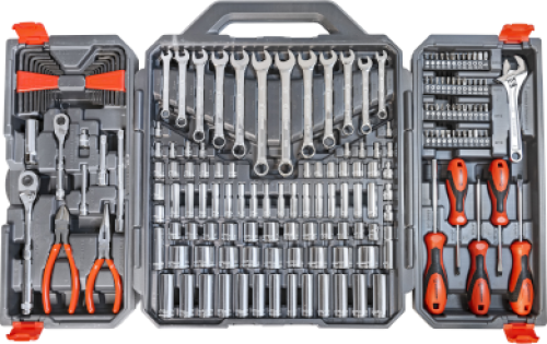 CTK170 - TOOL KIT,180 PC. MECHANICS-CRESCENT
