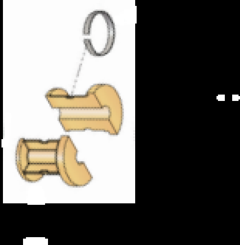 03-09445 - BRASS BUSHING,TYPE C 9/16