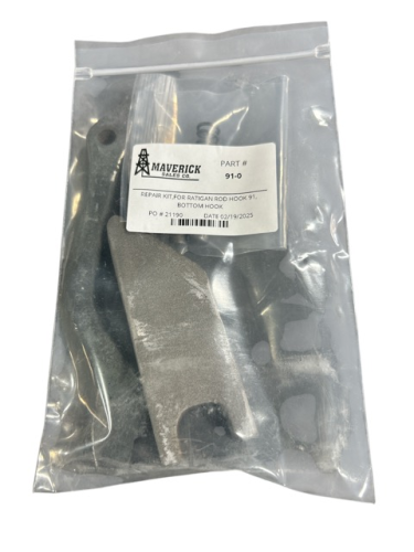 91-0 - REPAIR KIT,FOR RATIGAN ROD HOOK 91, BOTTOM HOOK