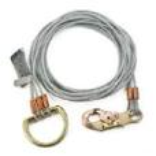 TR8DPC - TAILROPE, 8' WITH D-RING-LEWIS