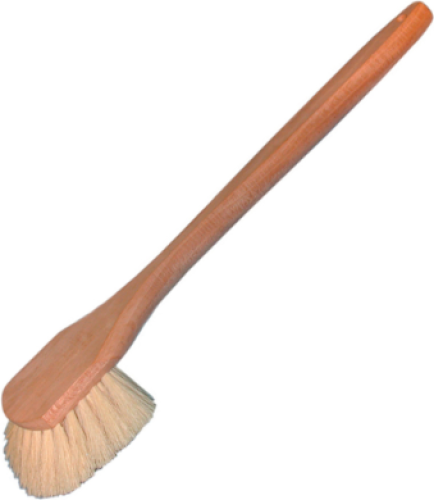 AN35915 - WASH BRUSH,LONG HANDLE 20T WOOD
