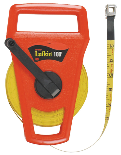 CG45465 - DERRICK TAPE,NYLON 100' (1706D)-LUFKIN