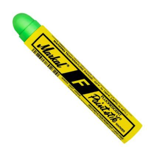 MK82836 - PAINT STICK,FLOURESCENT GREEN (12 PER BOX)