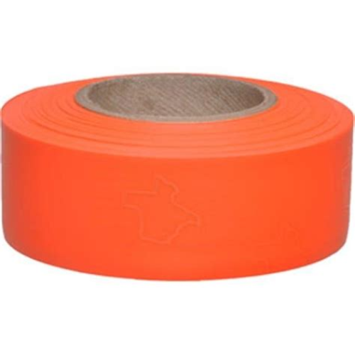 MSARFORG-G - GUYLINE FLAG TAPE,ORANGE (12 PER BOX)