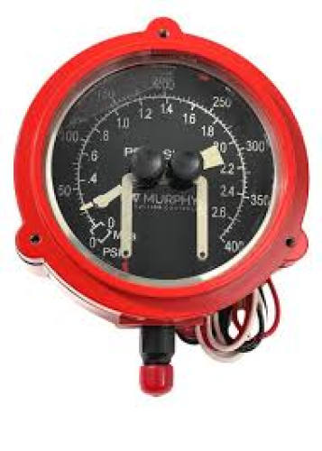 OPLFC-A-400 - PRESSURE GAUGE, 4-1/2