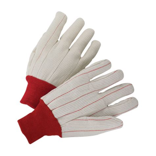 DPNIKW18R - GLOVE,CORDED DOUBLE PALM 18 OZ. (KNIT WRIST) PER DOZEN (10 DOZ. PER CASE) DPNIKW18R - GLOVE,CORDED DOUBLE PALM 18 OZ. (KNIT WRIST) PER DOZEN (10 DOZ. PER CASE)