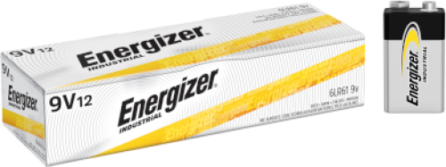 ENERGIZER-9V - BATTERY,9V INDUSTRIAL-ENERGIZER