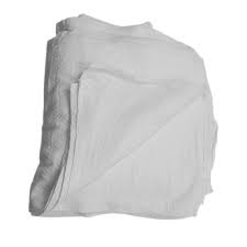 X-WFL-CBX-008.0 - RAG,WHITE FLANNEL TOWELS COMPRESSED BOX 10#