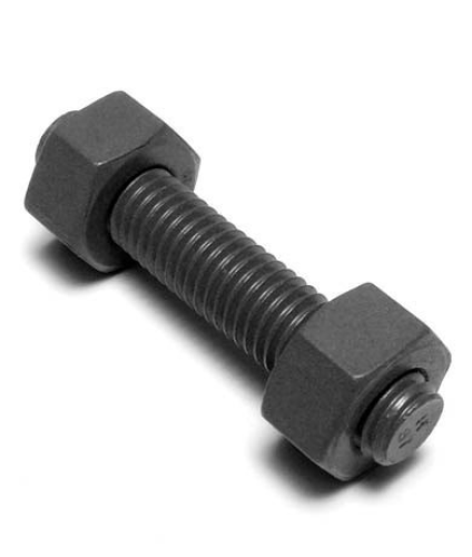 SB-138X1034W2N - STUD BOLT, 1-3/8” X 10-3/4” WITH TWO NUTS (7-1/16 SB-138X1034W2N - STUD BOLT, 1-3/8” X 10-3/4” WITH TWO NUTS (7-1/16
