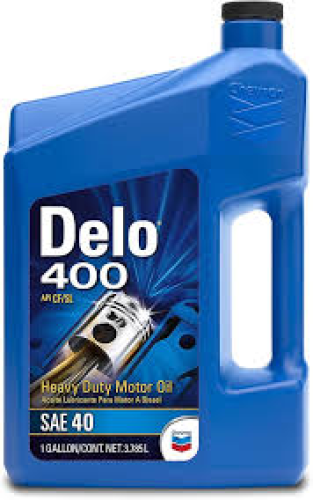 DELO40W-1GAL - OIL,DELO 400 40 WT. (3/1 GAL. CASE)-CHEVRON