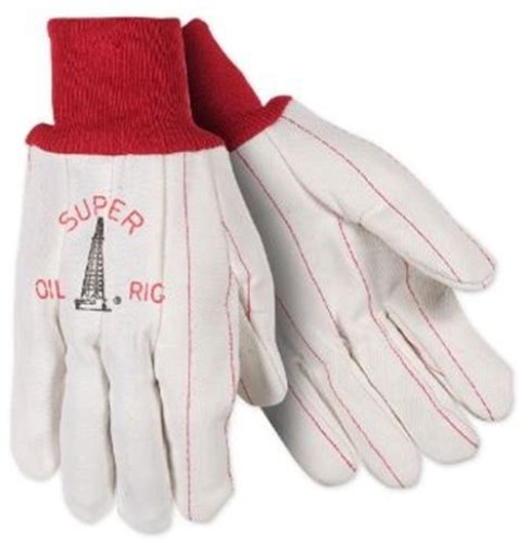 UPC195 - GLOVE,SUPER OIL RIGGER 20 OZ. (RED KNIT WRIST) PER DOZ. (SOLD BY THE DOZ./12 DOZ. PER CASE)