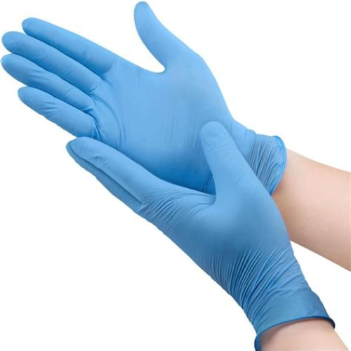 GLOVE-NIT-M-BLUE - GLOVE (BLUE), NITRILE POWDER FREE MED. (100 PER BOX)