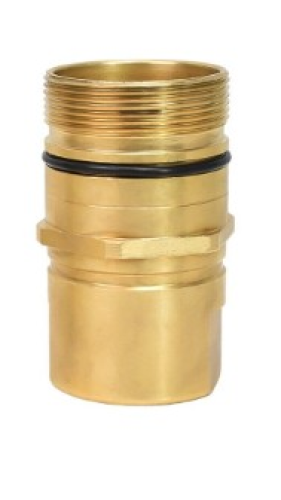 W8F8-B - BRASS COUPLER, 1
