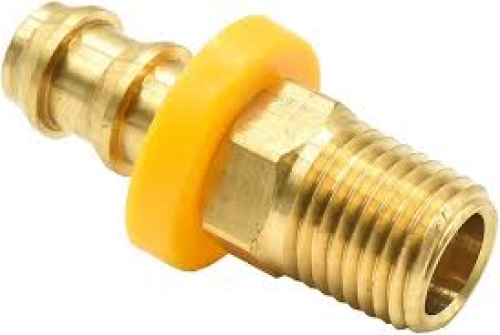 4PL-4MP - PUSHLOCK,1/4” BARB X 1/4” MALE PIPE