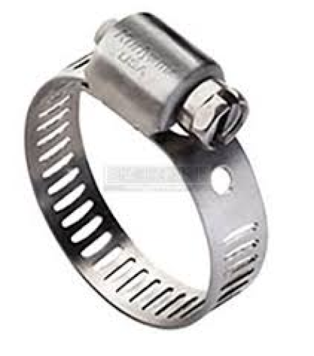 HOSECLAMP-1/4 - WORM GEAR CLAMP, 7/32” – 5/8”