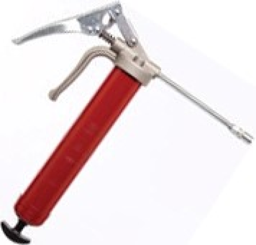 555A - GREASE GUN, PISTOL GRIP W/ EXTENSION & COUPLER-ALEMITE