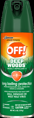 OFF-6OZ - INSECT REPELLENT, 6 OZ.-OFF DEEP WOODS OFF