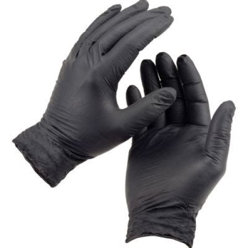 GLOVE-NIT-L-BLACK - GLOVE (BLACK), NITRILE POWDER FREE L (100 PER BOX)