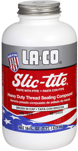 PT-SLICTITE - THREAD SEALANT, 1 PINT SLIC-TITE WITH PTFE-LA-CO