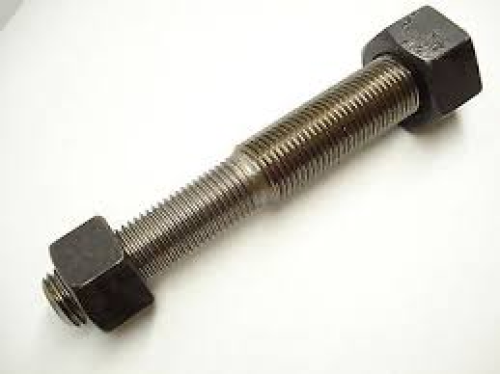 SB-C118X138X7W1N - STUD BOLT, COMBO 1-1/8” X 1-3/8” X 7” WITH ONE 1-3/8” NUT (7-1/16 SB-C118X138X7W1N - STUD BOLT, COMBO 1-1/8” X 1-3/8” X 7” WITH ONE 1-3/8” NUT (7-1/16